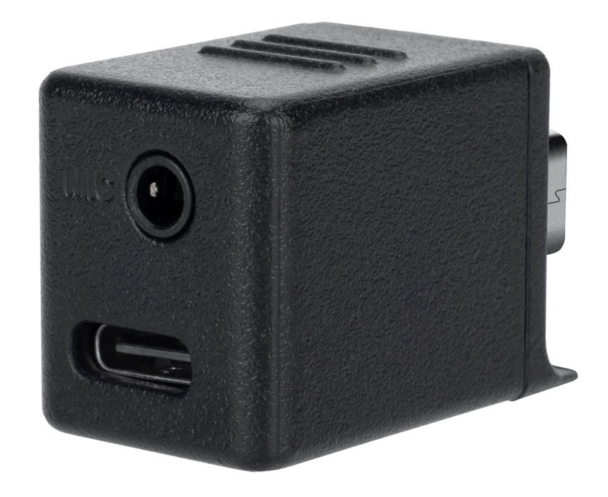 Адаптер микрофона для DJI Osmo Action 5 Pro / Action 4 (USB-C / 3.5мм TRS)