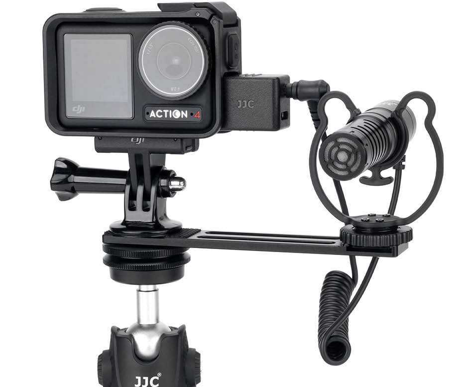 Адаптер микрофона для DJI Osmo Action 5 Pro / Action 4 (USB-C / 3.5мм TRS)