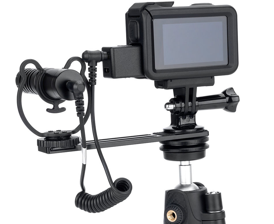 Адаптер микрофона для DJI Osmo Action 5 Pro / Action 4 (USB-C / 3.5мм TRS)