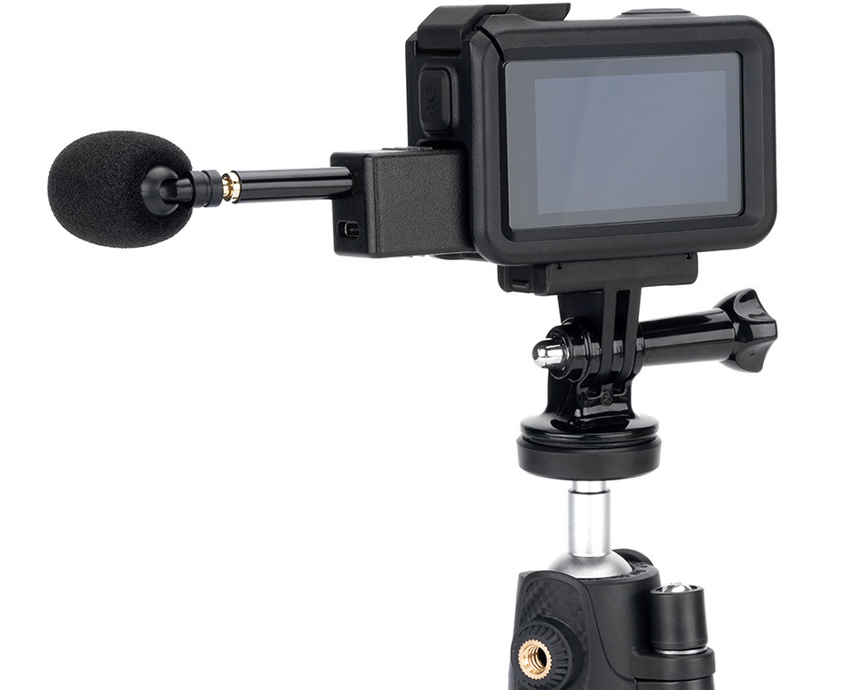 Адаптер микрофона для DJI Osmo Action 5 Pro / Action 4 (USB-C / 3.5мм TRS)