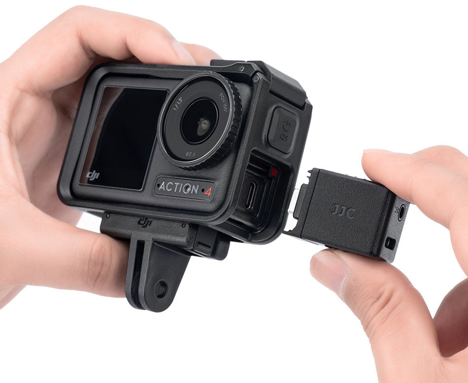 Адаптер микрофона для DJI Osmo Action 5 Pro / Action 4 (USB-C / 3.5мм TRS)