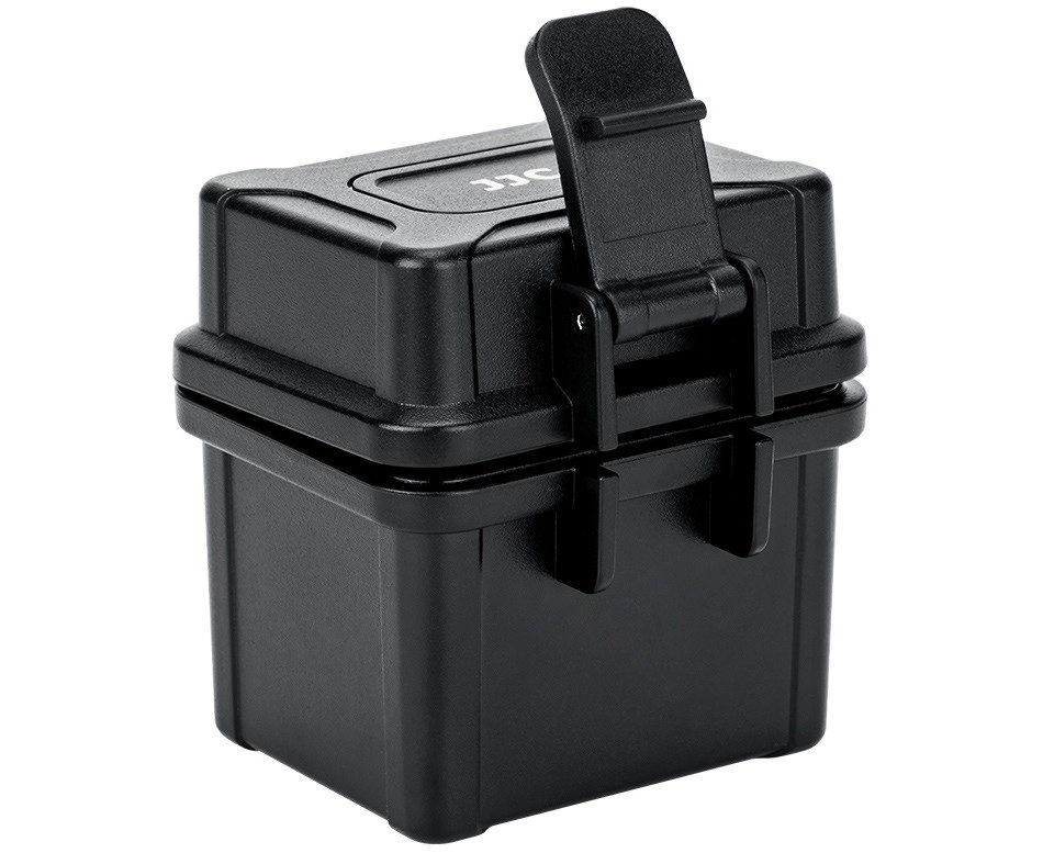 Защитный бокс на 4 аккумулятора фотокамер и карт памяти SD / microSD