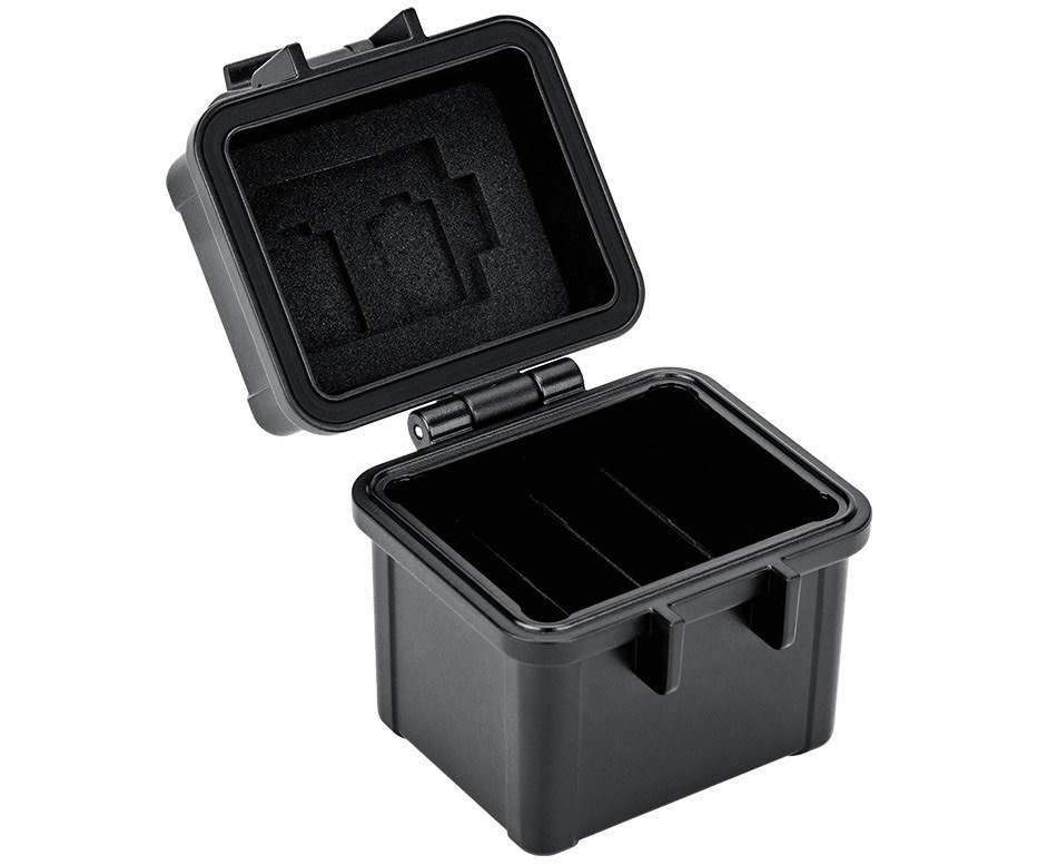 Защитный бокс на 4 аккумулятора фотокамер и карт памяти SD / microSD