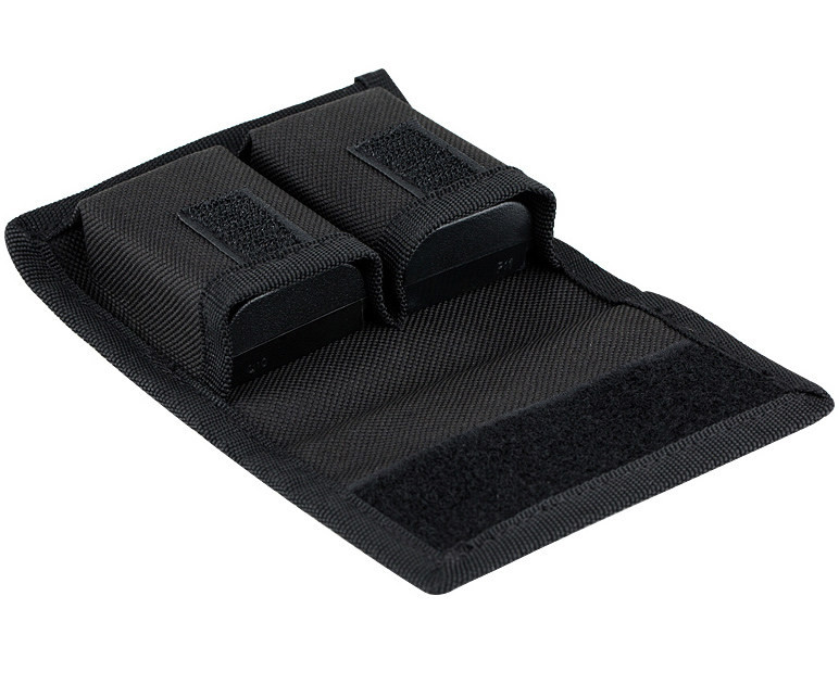 Поясной чехол для двух аккумуляторов фотокамеры и двух карт памяти