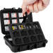Защитный бокс на 90 шт microSD, 33 шт SD и 12 шт CFexpress Type-A