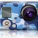 Защитная пленка для камер GoPro 3/3+ (синий хаки)