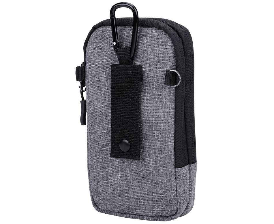 Сумка-чехол для смартфона и аккумулятора Apple Vision Pro (серый цвет)