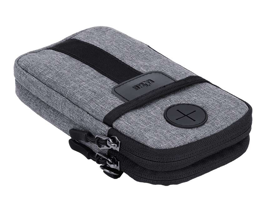 Сумка-чехол для смартфона и аккумулятора Apple Vision Pro (серый цвет)