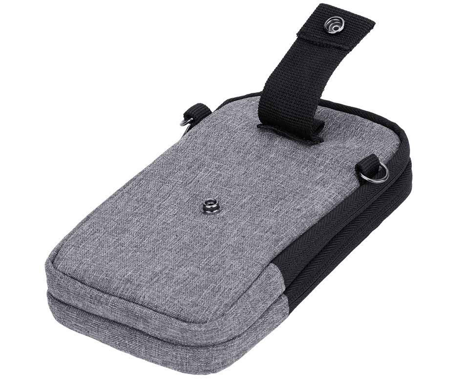 Сумка-чехол для смартфона и аккумулятора Apple Vision Pro (серый цвет)