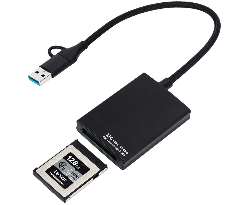 Картридер CFexpress Type B (USB-A / USB-C 3.2 Gen2)