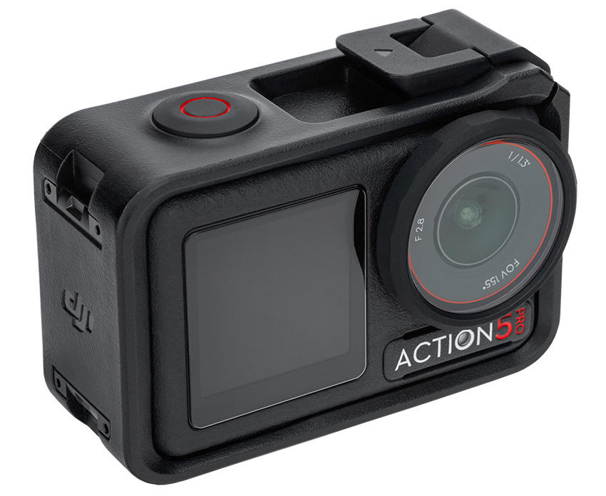 Защитное силиконовое кольцо для объектива DJI Osmo Action 5 Pro / 4 / 3 (5 штук)