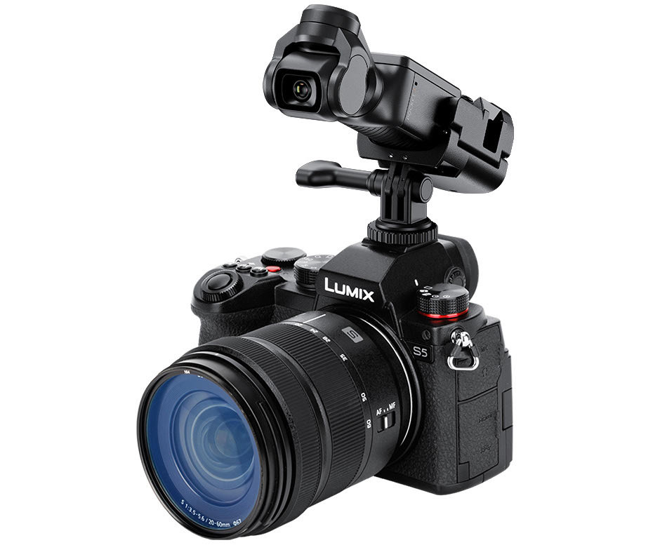 Крепление DJI Osmo Pocket 3 в горячий башмак, штативы и в крепления для экшн камер