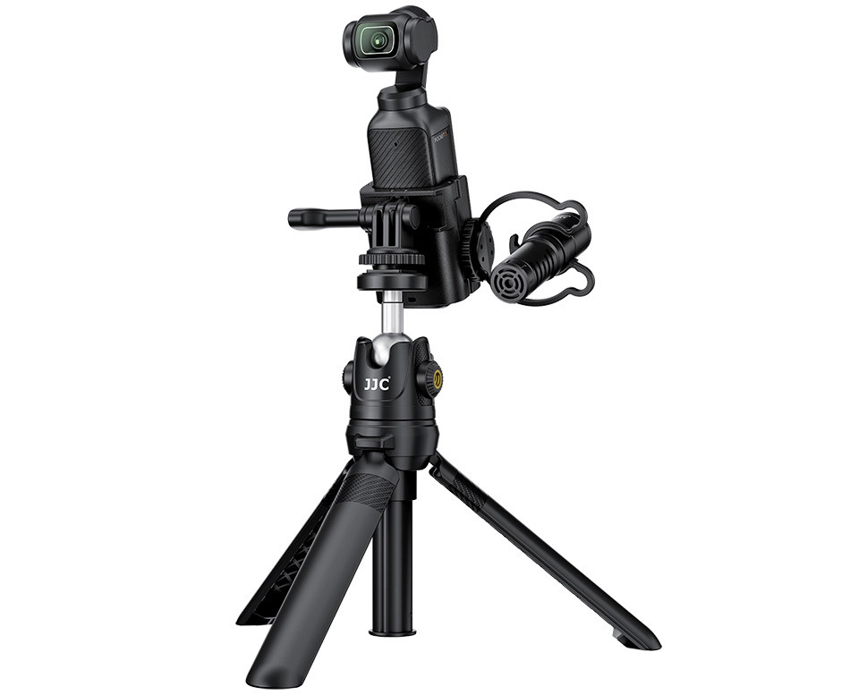Крепление DJI Osmo Pocket 3 в горячий башмак, штативы и в крепления для экшн камер