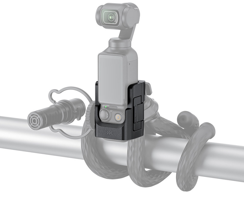 Крепление DJI Osmo Pocket 3 в горячий башмак, штативы и в крепления для экшн камер