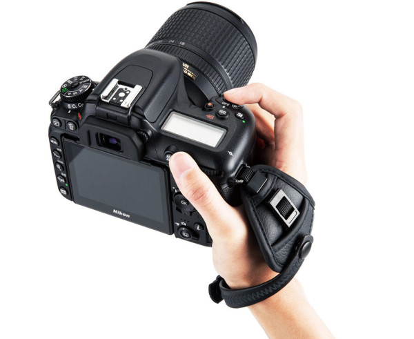 Трехточечный кистевой ремень с U площадкой (черный)