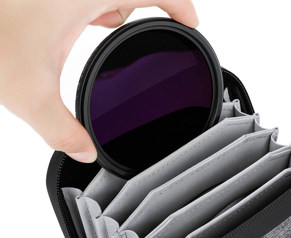 Жёсткий чехол на четыре светофильтра до 95 мм