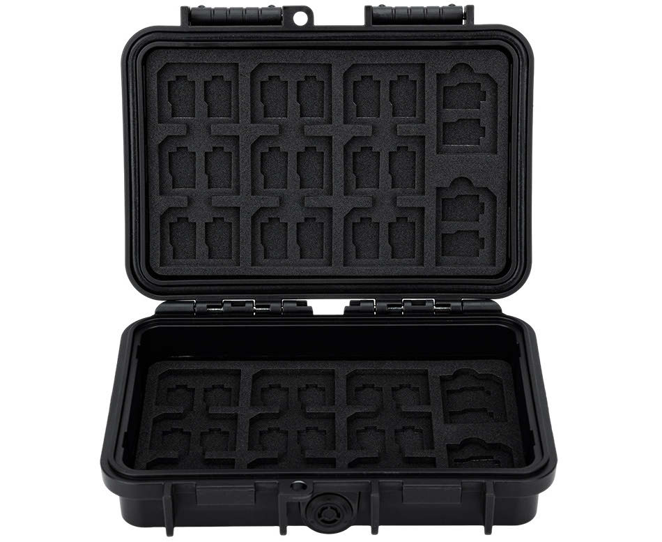 Защитный бокс на 88 шт microSD и 44 шт SD карт памяти