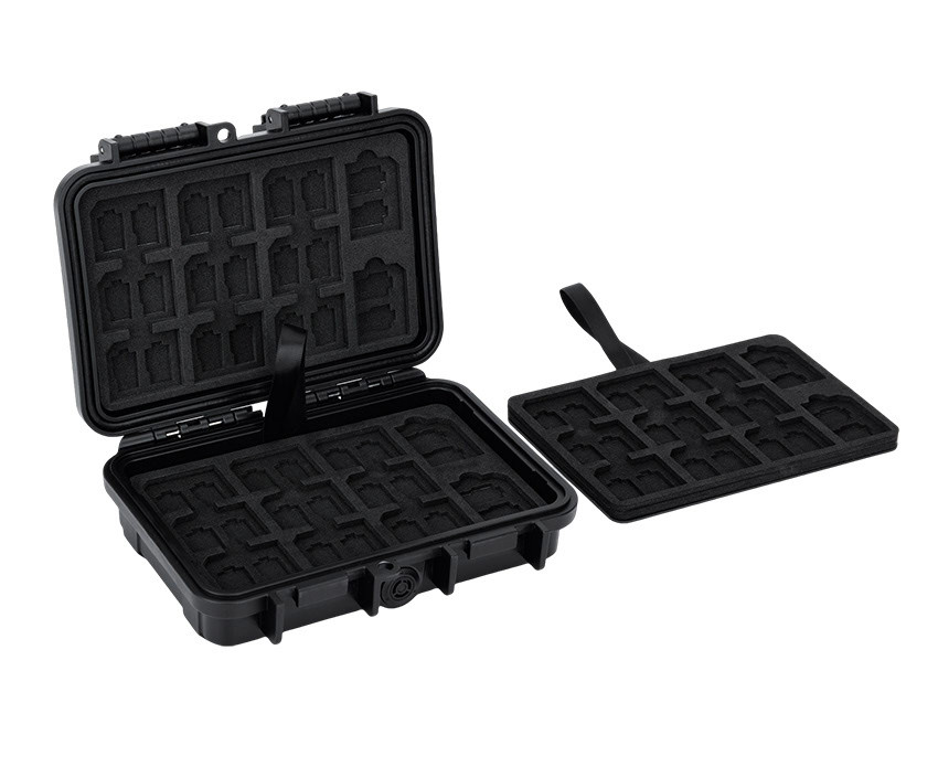 Защитный бокс на 88 шт microSD и 44 шт SD карт памяти