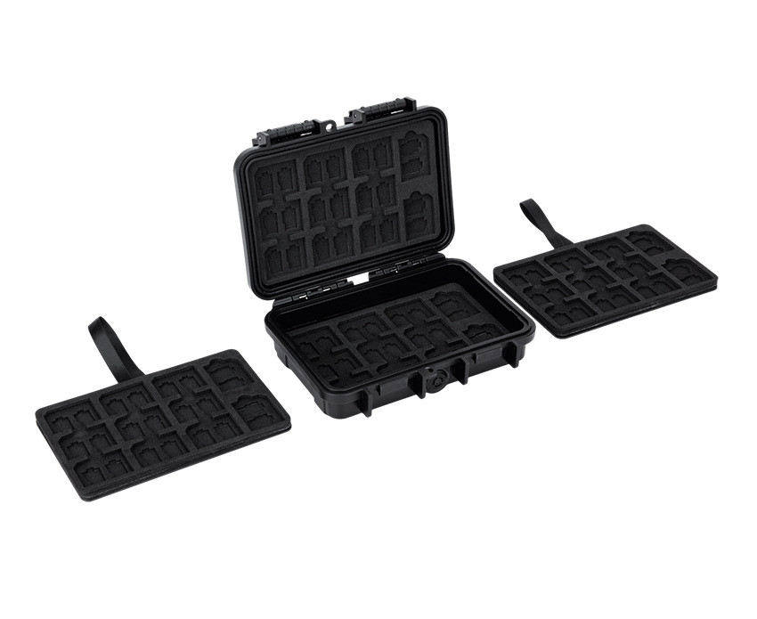 Защитный бокс на 88 шт microSD и 44 шт SD карт памяти