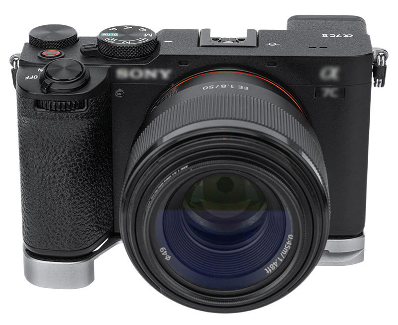 Удлинитель рукоятки для Sony a7C II и a7C R (серебристый)