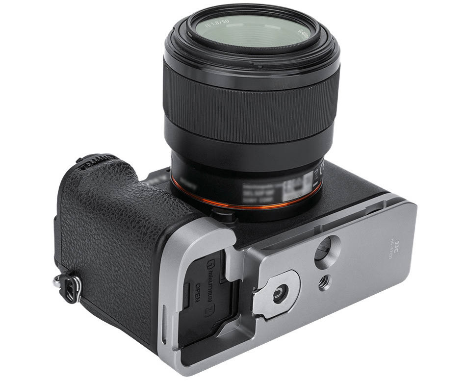 Удлинитель рукоятки для Sony a7C II и a7C R (серебристый)