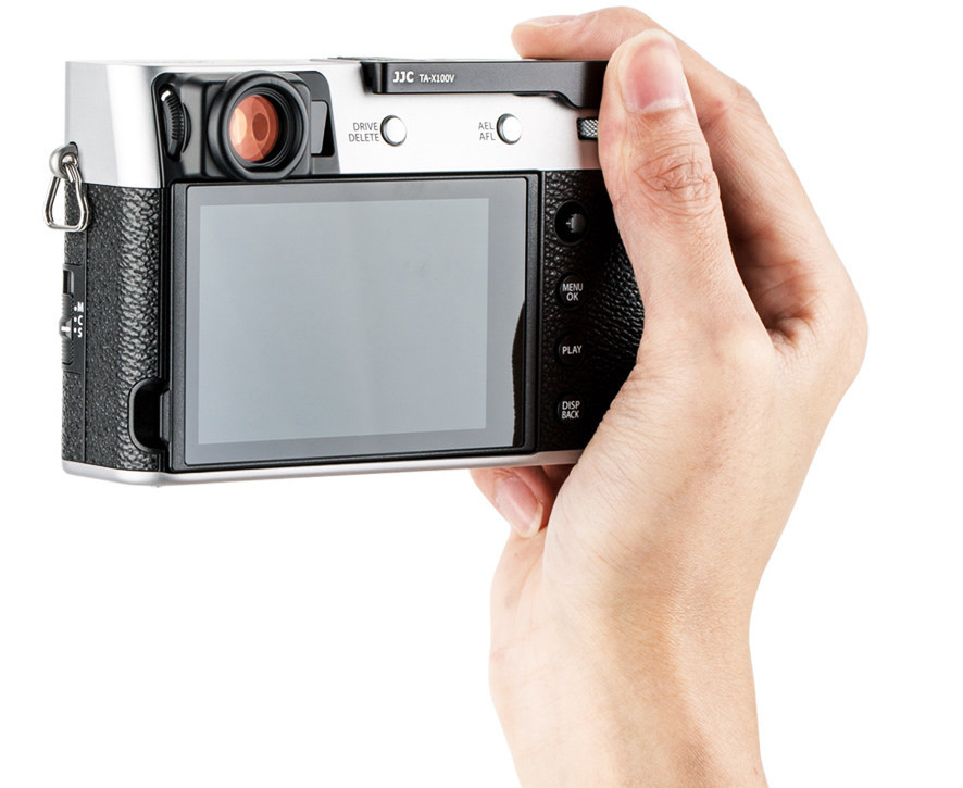 Дополнительный хват для Fujifilm X100VI / X100V / X100F / X-E3 / X-E4 (черный цвет)