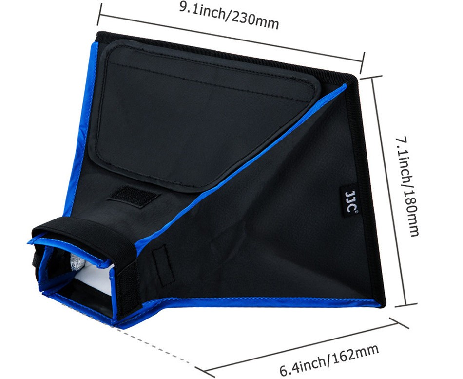 Софтбокс для накамерной вспышки. Размер M (230x180x162 мм)