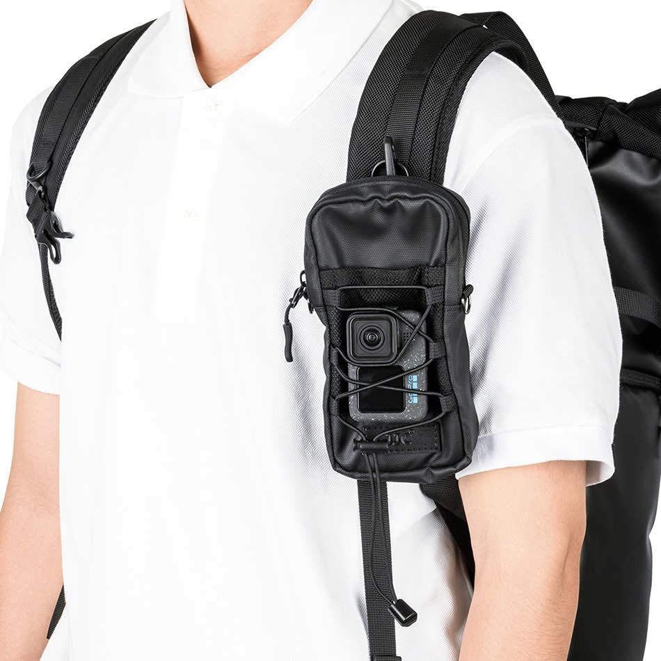 Универсальная сумка чехол на лямки рюкзака с плечевым ремнём