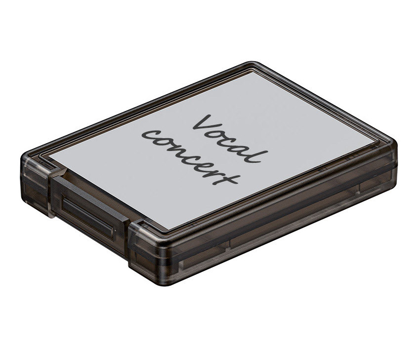 Прозрачный держатель для карт памяти CFexpress Type B / XQD (12 штук)