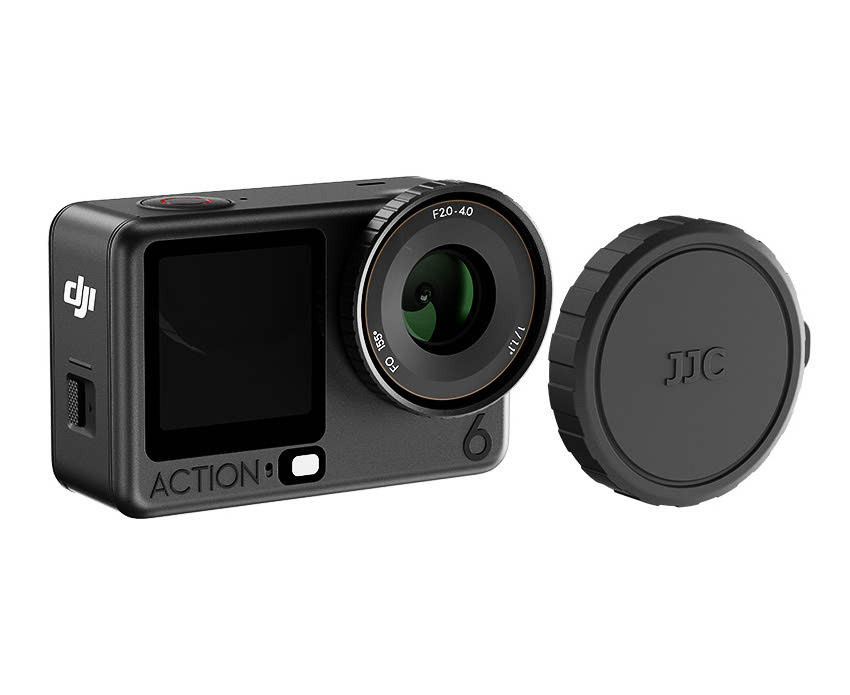 Силиконовая защитная крышка объектива DJI Osmo Action 6 с держателем