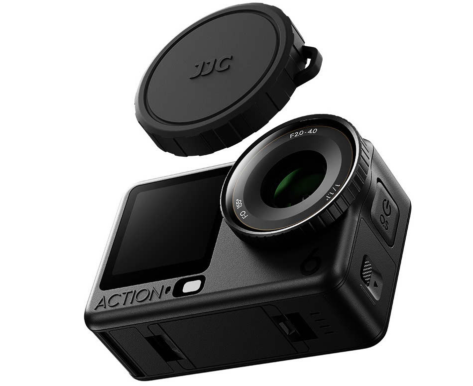 Силиконовая защитная крышка объектива DJI Osmo Action 6 с держателем