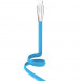 Кабель Lightning / USB 1.2 м с подсветкой коннектора (синий)