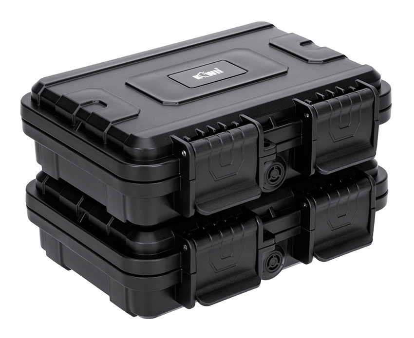 Защитный бокс на четырнадцать CFexpress Type A и восемнадцать SD карт памяти