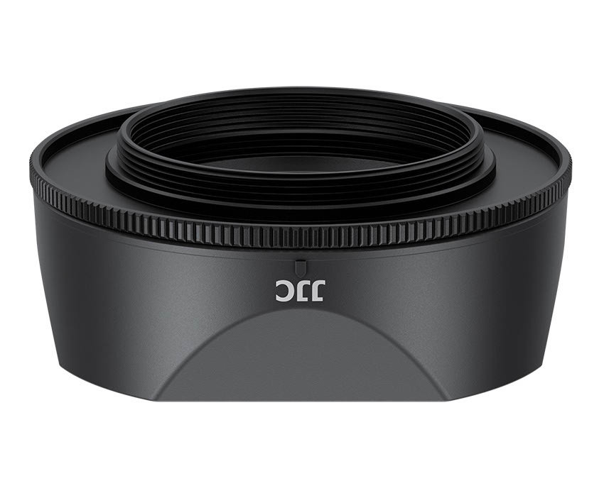Бленда JJC LH-JXF23M2 BLACK для Fujifilm XF 23mm f/2.8 R WR, XF 27mm f/2.8 R WR, XF 27mm f/2.8 чёрная