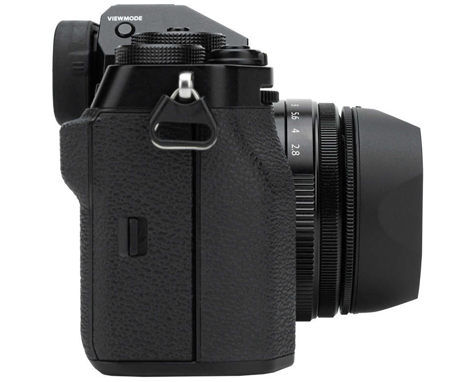 Бленда JJC LH-JXF23M2 BLACK для Fujifilm XF 23mm f/2.8 R WR, XF 27mm f/2.8 R WR, XF 27mm f/2.8 чёрная
