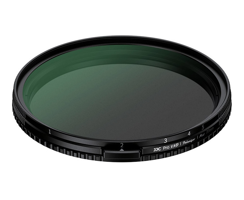 Гибридный светофильтр 77 мм JJC VND 1-5 stop + CPL + 1/4 Black Mist