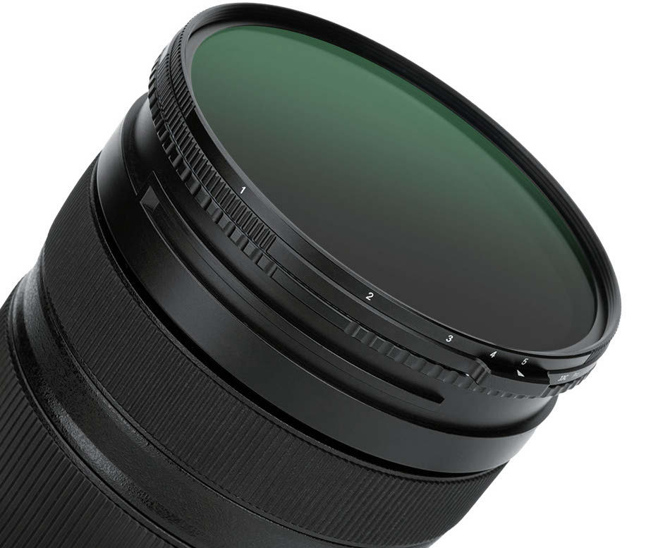 Гибридный светофильтр 77 мм JJC VND 1-5 stop + CPL + 1/4 Black Mist