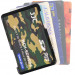 Компактный защитный футляр для флеш карт (2x SD и 4x MicroSD) цвет хаки