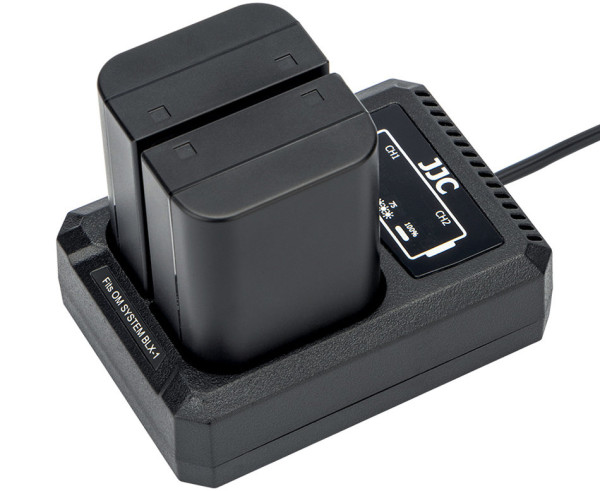 Зарядное устройство на два аккумулятора Olympus BLX-1