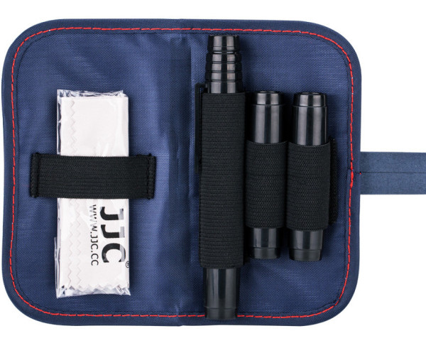 Чистящий карандаш для оптики со сменными блоками разной формы и микрофиброй