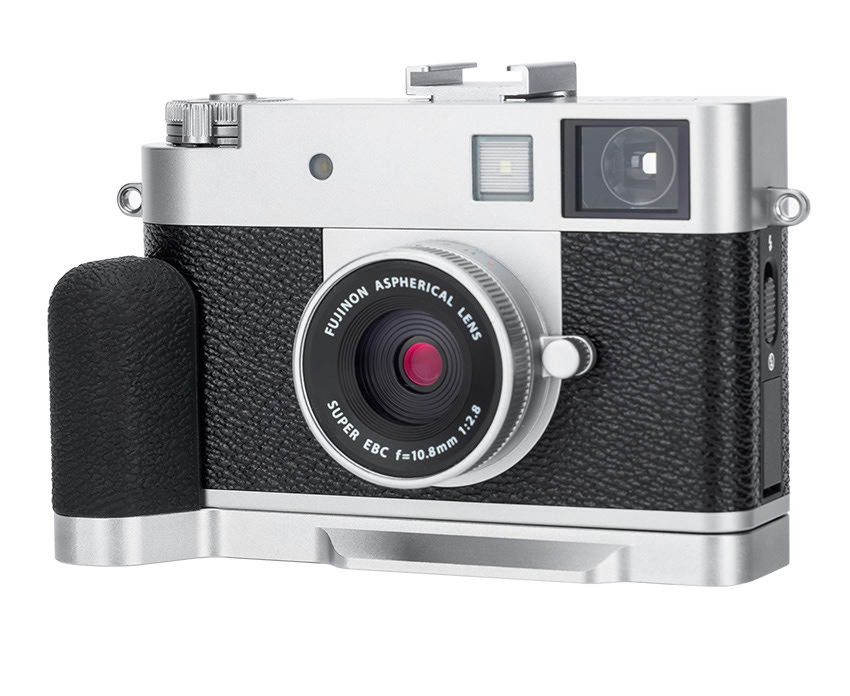 L-образная рукоятка для Fujifilm X Half (серебристый цвет)