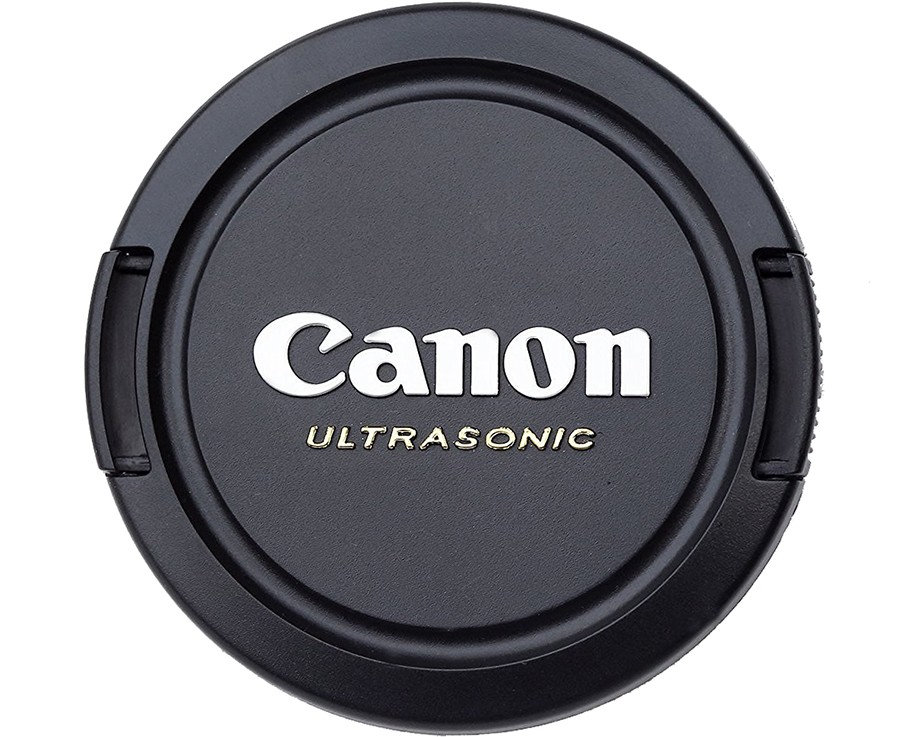 Крышка объектива с надписью Canon 72 мм