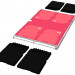 Компактный защитный футляр для флеш карт (4x SD card) розовый