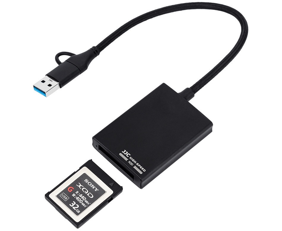 Картридер для XQD карт памяти (USB-A / USB-C 3.2 Gen1)