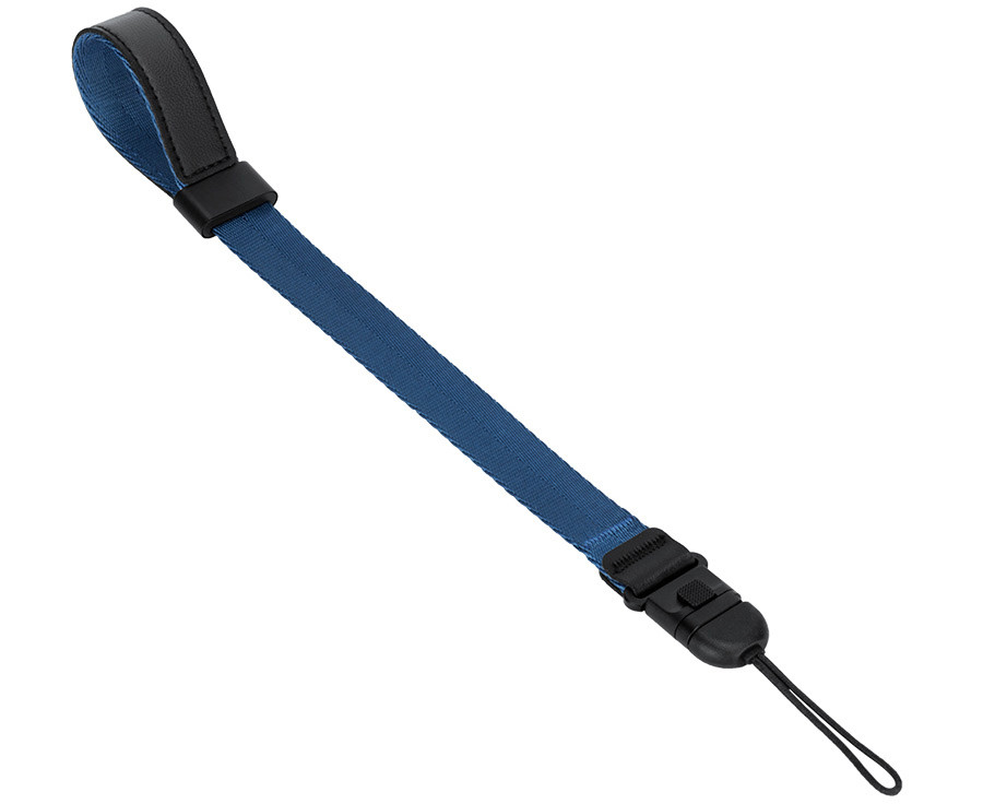 Ремешок на запястье для зеркальных, беззеркальных и Point and Shoot камер (синий)