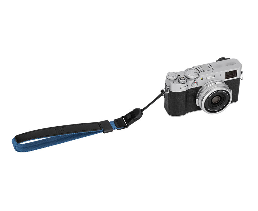 Ремешок на запястье для зеркальных, беззеркальных и Point and Shoot камер (синий)