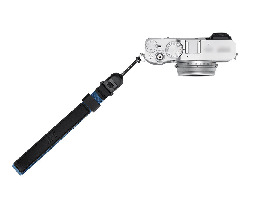 Ремешок на запястье для зеркальных, беззеркальных и Point and Shoot камер (синий)