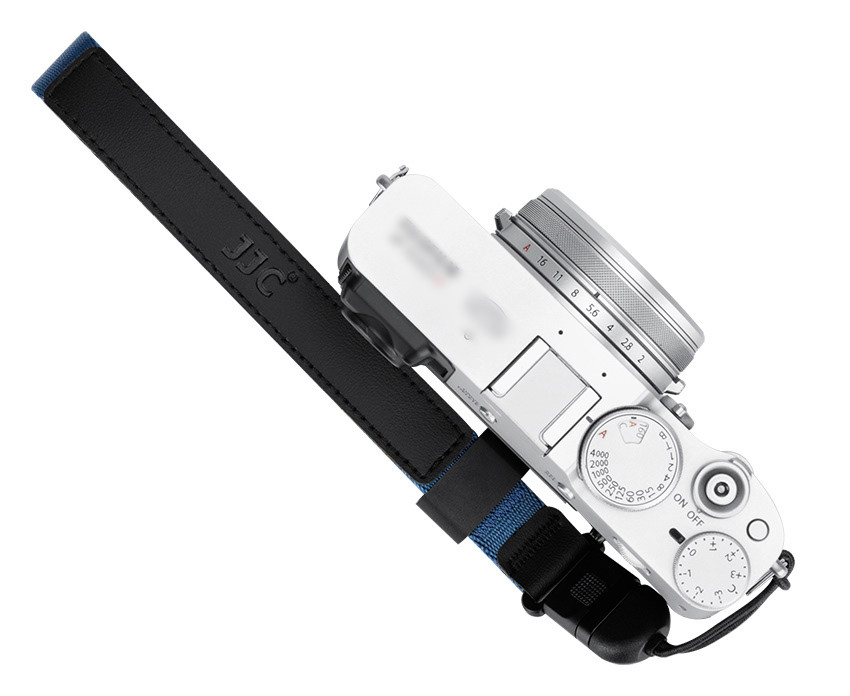 Ремешок на запястье для зеркальных, беззеркальных и Point and Shoot камер (синий)