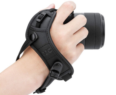 Кистевой ремень для зеркальных и беззеркальных камер с площадкой Arca-Swiss (чёрный)