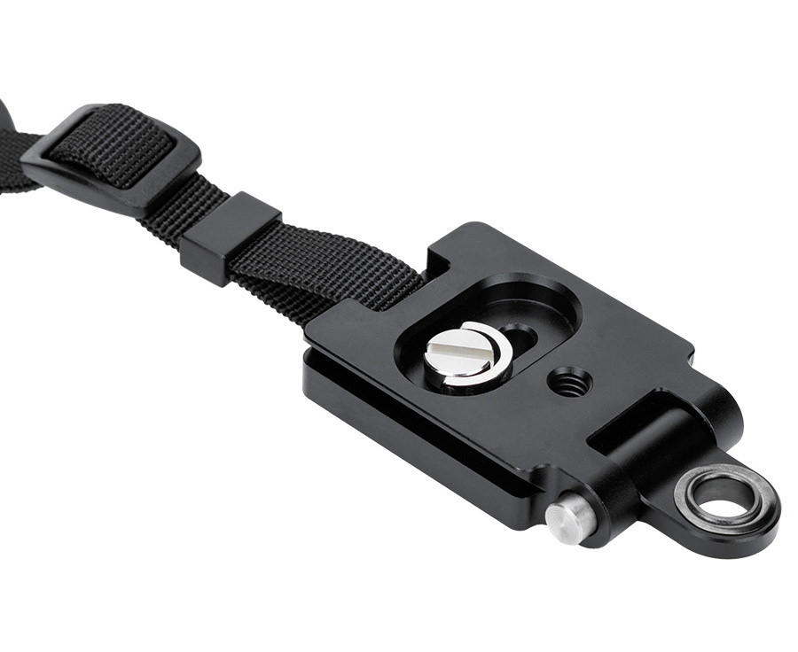 Кистевой ремень для зеркальных и беззеркальных камер с площадкой Arca-Swiss (чёрный)